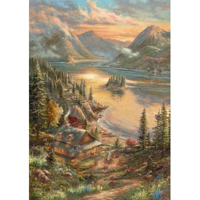 Schmidt Spiele Pracht am Seeufer 500 Teile Puzzle Schmidt-Spiele-59710