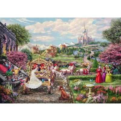 Schmidt Spiele Disney - Aschenputtel - Glücklich bis ans Lebensende 1000 Teile Puzzle Schmidt-Spiele-58038