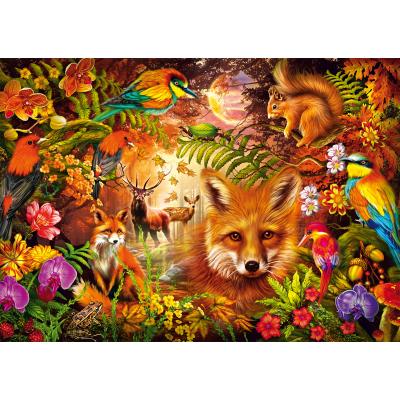Schmidt Spiele Federn, Pelze und Blumen 1000 Teile Puzzle Schmidt-Spiele-59795