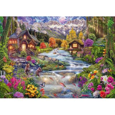 Schmidt Spiele Bergbach 2000 Teile Puzzle Schmidt-Spiele-58868