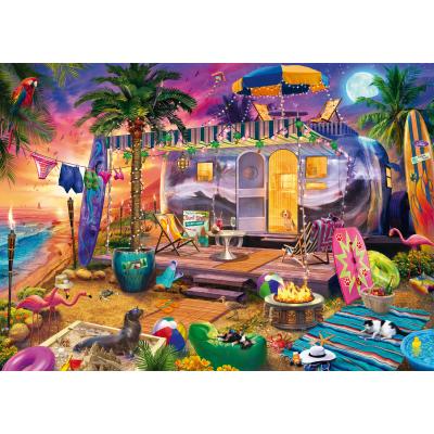 Schmidt Spiele Jeff Haynie - Wohnwagen 1000 Teile Puzzle Schmidt-Spiele-58573