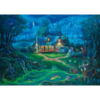 Schmidt Spiele Das Spukhaus 1000 Teile Puzzle Schmidt-Spiele-58607