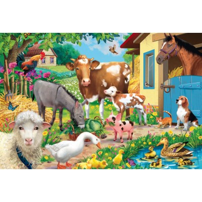 Schmidt Spiele Bauernhof-Tiere 60 Teile Puzzle Schmidt-Spiele-56574