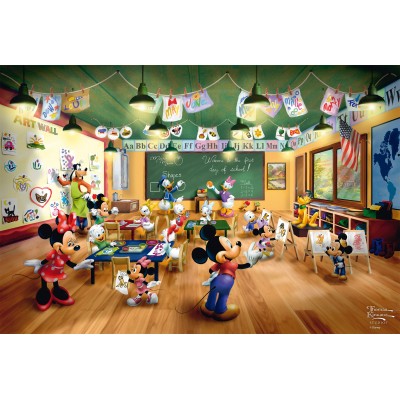 Schmidt Spiele Disney, Mickey and Minnie, Schoolhouse 200 Teile Puzzle Schmidt-Spiele-56599