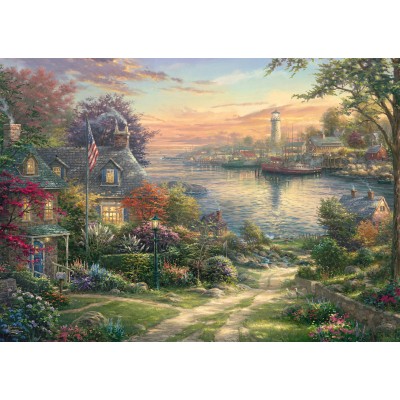 Schmidt Spiele Port de la Nouvelle-Angleterre 1000 Teile Puzzle Schmidt-Spiele-58785
