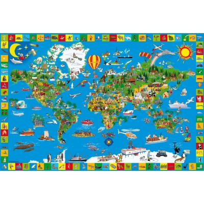 Schmidt Spiele Deine bunte Erde 200 Teile Puzzle Schmidt-Spiele-56118