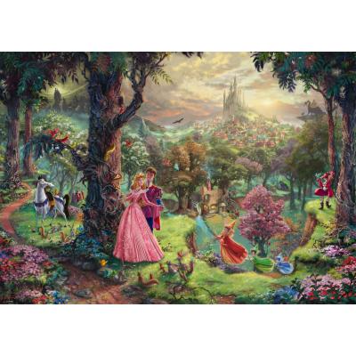 Schmidt Spiele Thomas Kinkade - Disney - Dornröschen 1000 Teile Puzzle Schmidt-Spiele-59474