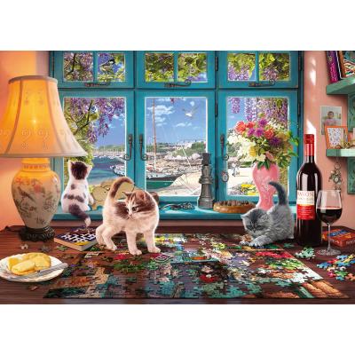 Schmidt Spiele Am Puzzle-Tisch 1000 Teile Puzzle Schmidt-Spiele-58344