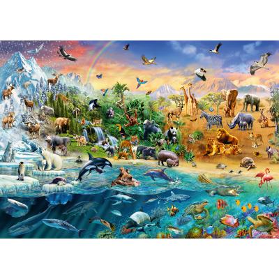 Schmidt Spiele Die Welt der Tiere 1000 Teile Puzzle Schmidt-Spiele-58324