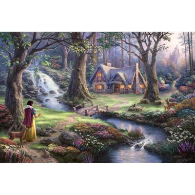 Schmidt Spiele Thomas Kinkade - Disney - Schneewittchen 1000 Teile Puzzle Schmidt-Spiele-59485