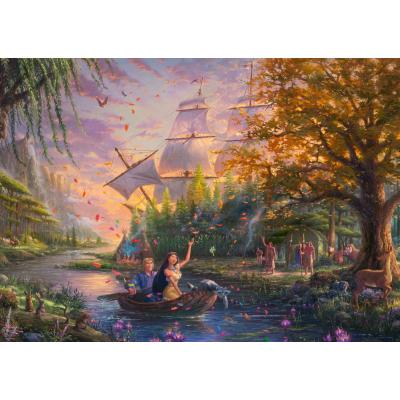 Schmidt Spiele Thomas Kinkade - Disney - Pocahontas 1000 Teile Puzzle Schmidt-Spiele-59688