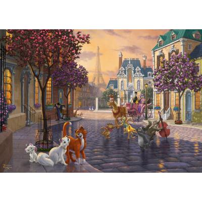 Schmidt Spiele Thomas Kinkade - Disney - The Aristocats 1000 Teile Puzzle Schmidt-Spiele-59690