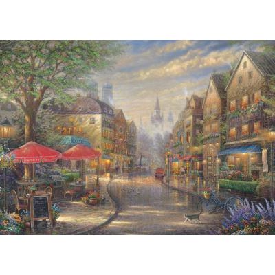 Schmidt Spiele Thomas Kinkade, Cafe in München 1000 Teile Puzzle Schmidt-Spiele-59675