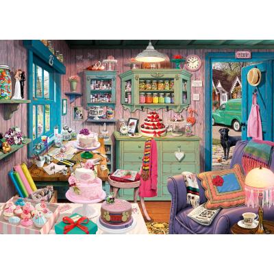 Schmidt Spiele Secret Puzzle - Grandma's Coffee Shop 1000 Teile Puzzle Schmidt-Spiele-59653