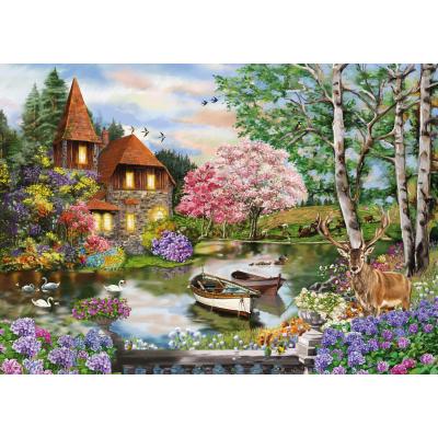 Schmidt Spiele Haus am See 1000 Teile Puzzle Schmidt-Spiele-58985