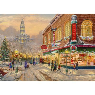 Schmidt Spiele Thomas Kinkade - Ein Weihnachtswunsch 1000 Teile Puzzle Schmidt-Spiele-59936