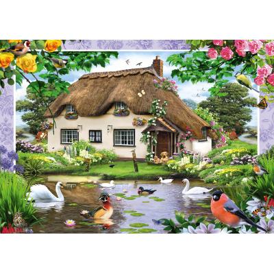 Schmidt Spiele Romantisches Landhaus 500 Teile Puzzle Schmidt-Spiele-58974
