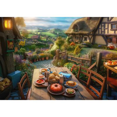Schmidt Spiele Frühstück mit Aussicht 1000 Teile Puzzle Schmidt-Spiele-59763
