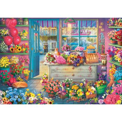 Schmidt Spiele Bunter Blumenladen 1000 Teile Puzzle Schmidt-Spiele-59764