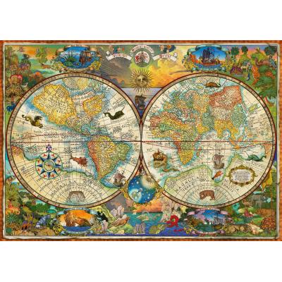 Schmidt Spiele Weltkarte 2000 Teile Puzzle Schmidt-Spiele-59741