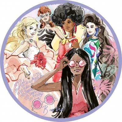 Ravensburger Round Puzzle - Die Stilikone seit 1959 - Barbie 500 Teile Puzzle Ravensburger-01494
