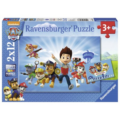 Ravensburger 2 Puzzles - Paw Patrol 12 Teile Puzzle Ravensburger-07586