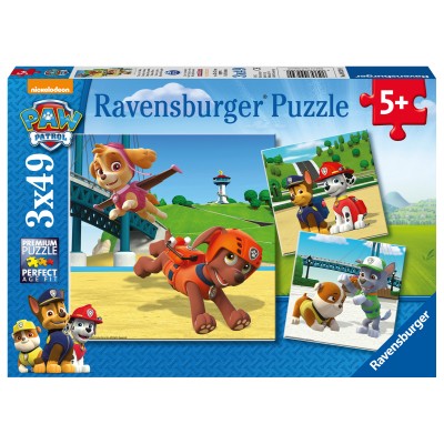 Ravensburger 3 Puzzles - Paw Patrol 49 Teile Puzzle Ravensburger-09239