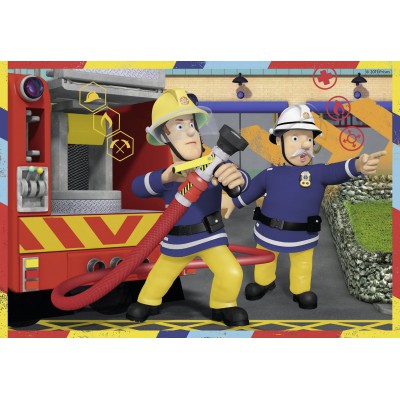 Ravensburger 2 Puzzles - Feuerwehrmann Sam 12 Teile Puzzle Ravensburger-07584
