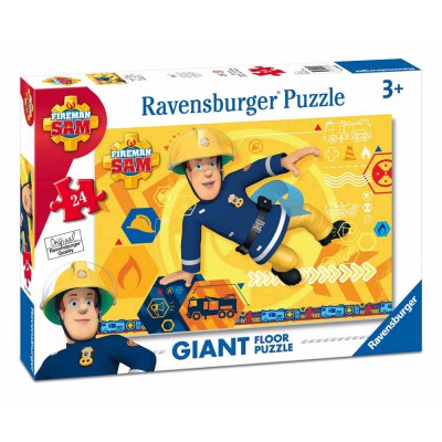 Ravensburger Riesen-Bodenpuzzle - Feuerwehrmann Sam 24 Teile Puzzle Ravensburger-05446