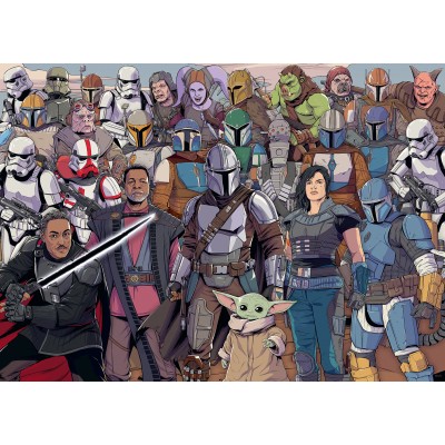Ravensburger Star Wars Mandalorian 1000 Teile Puzzle Ravensburger-00536