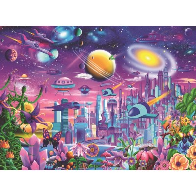 Ravensburger XXL Teile - Cosmic City 200 Teile Puzzle Ravensburger-13291