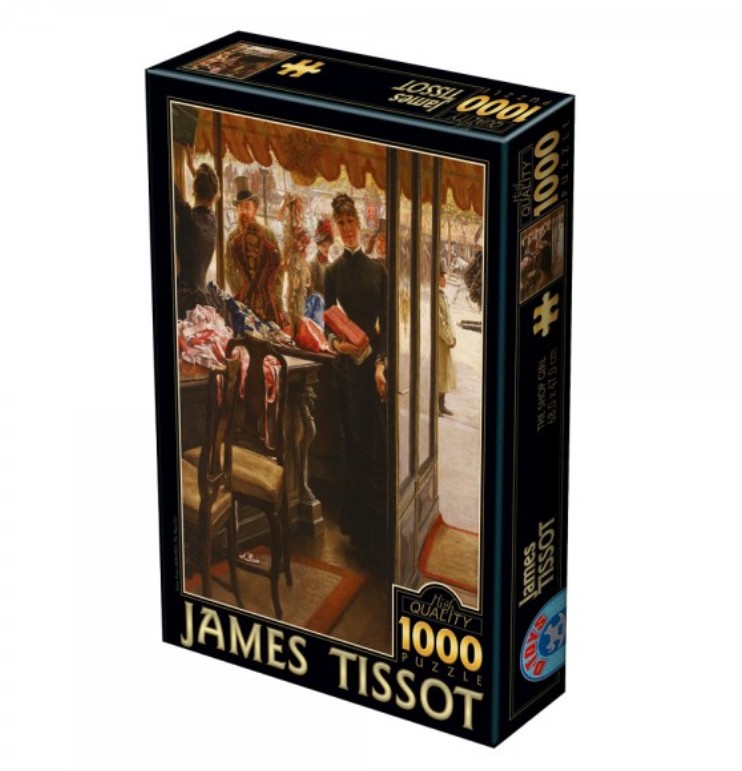 DToys James Tissot - The Shop Girl 1000 Teile Puzzle Dtoys-75086