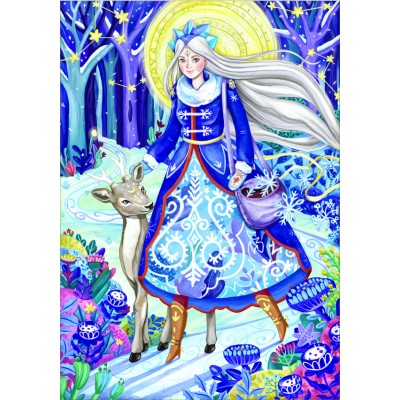 DToys Groos Zsejke : Freya 1000 Teile Puzzle Deico-Games-77448