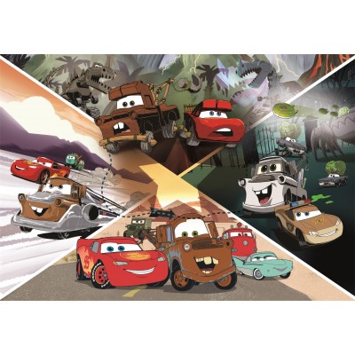 Clementoni XXL Teile - Cars on the road 104 Teile Puzzle Clementoni-23774