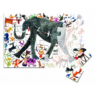 Clementoni XXL Teile - Elefant 24 Teile Puzzle Clementoni-50165
