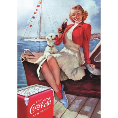 Trefl Coca-Cola: Break Time 1000 Teile Puzzle Trefl-12099