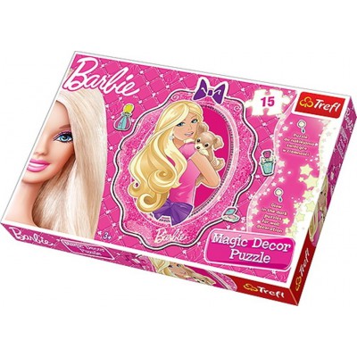 Trefl Barbie Puzzle Magic Decor 15 Teile Puzzle Trefl-14604
