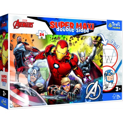 Trefl XXL Teile - Avengers 24 Teile Puzzle Trefl-41007
