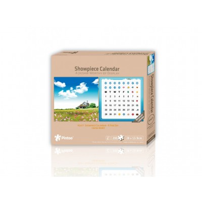Pintoo Puzzle-Kalender - A Fine Day 200 Teile Puzzle Pintoo-H1477