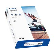TECNO SPEED Office Kopierpapier Druckpapier DIN A4, 80 g/m2, 500 Blatt