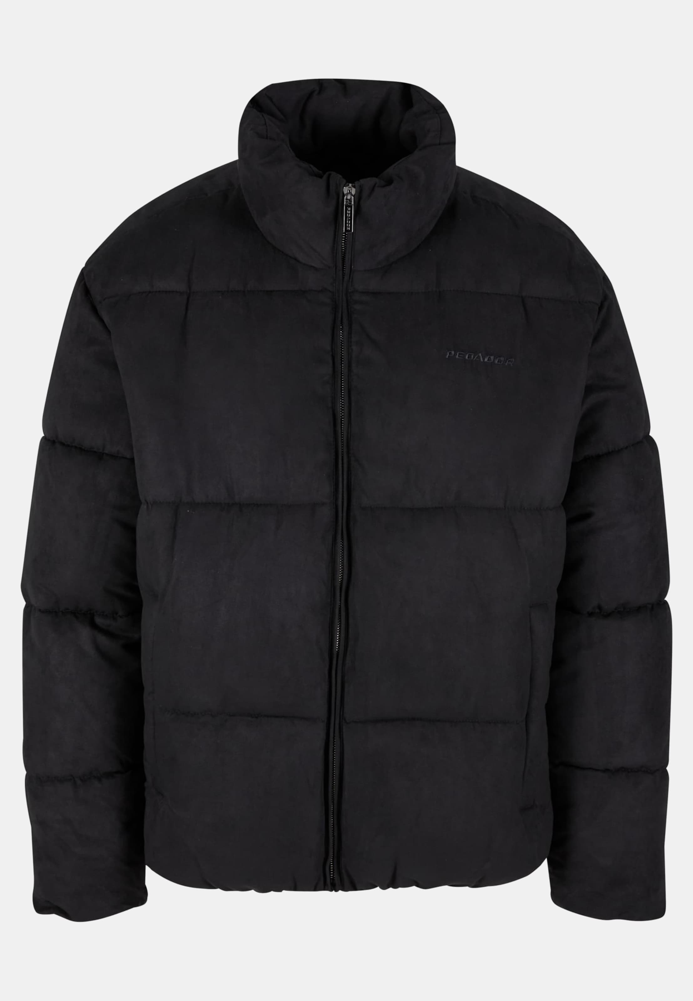 PEGADOR Sidan Velour Puffer Jacket