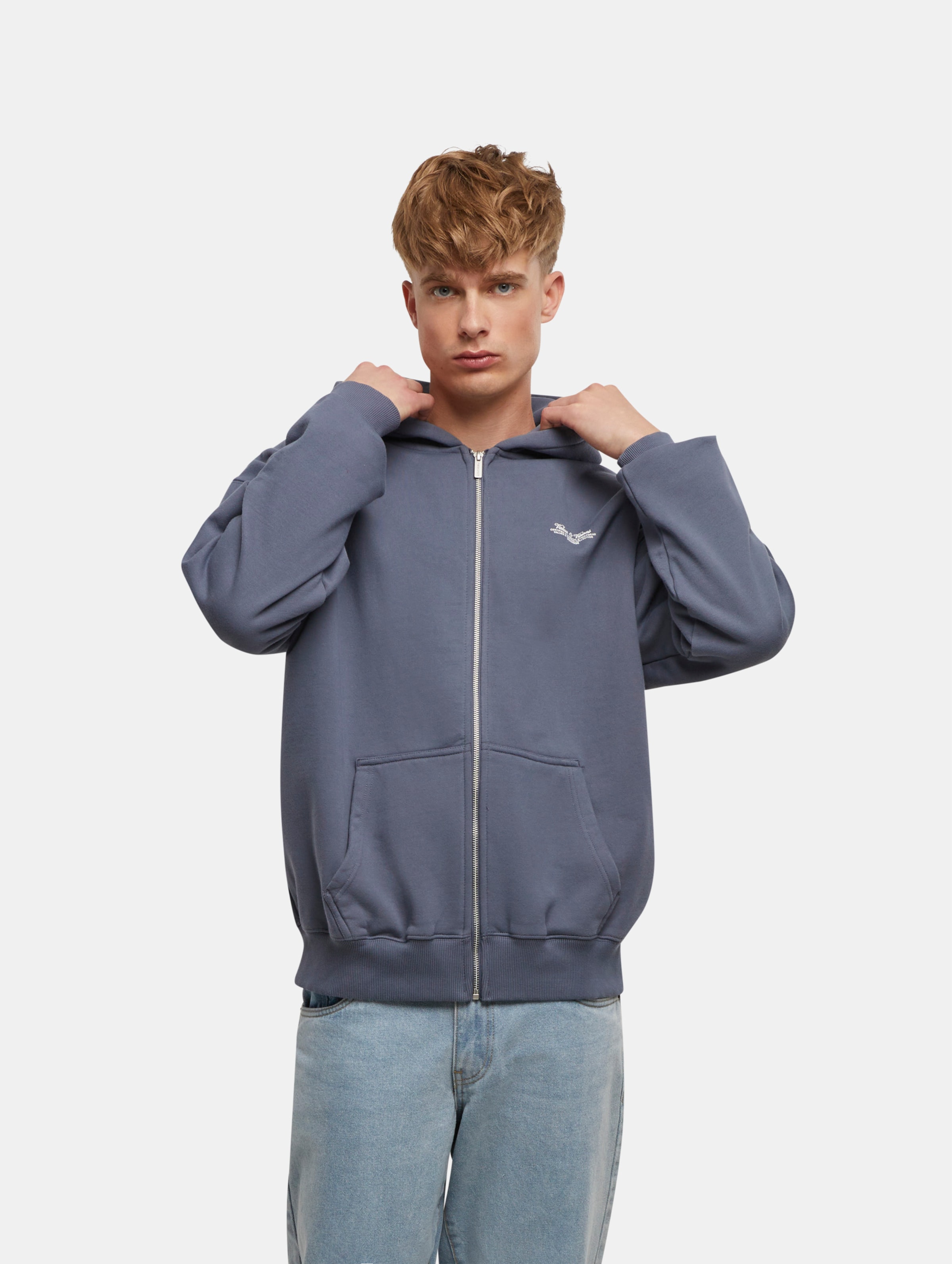 PEGADOR Bronson Oversized Zip Hoodie