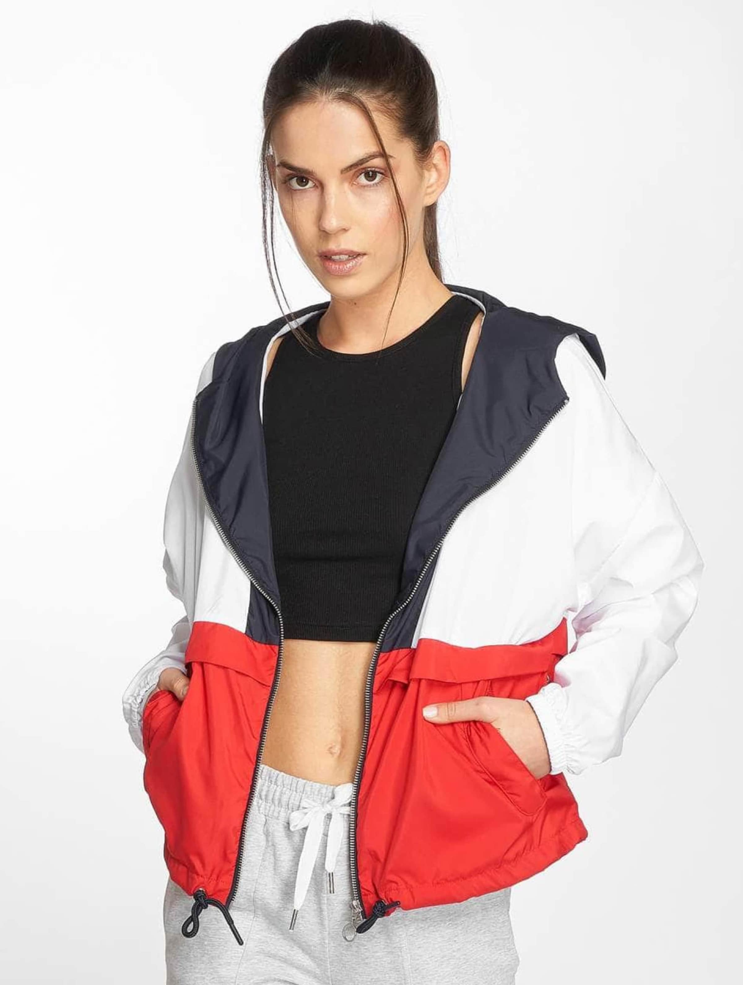 Urban Classics Ladies 3-Tone Oversize Windbreaker