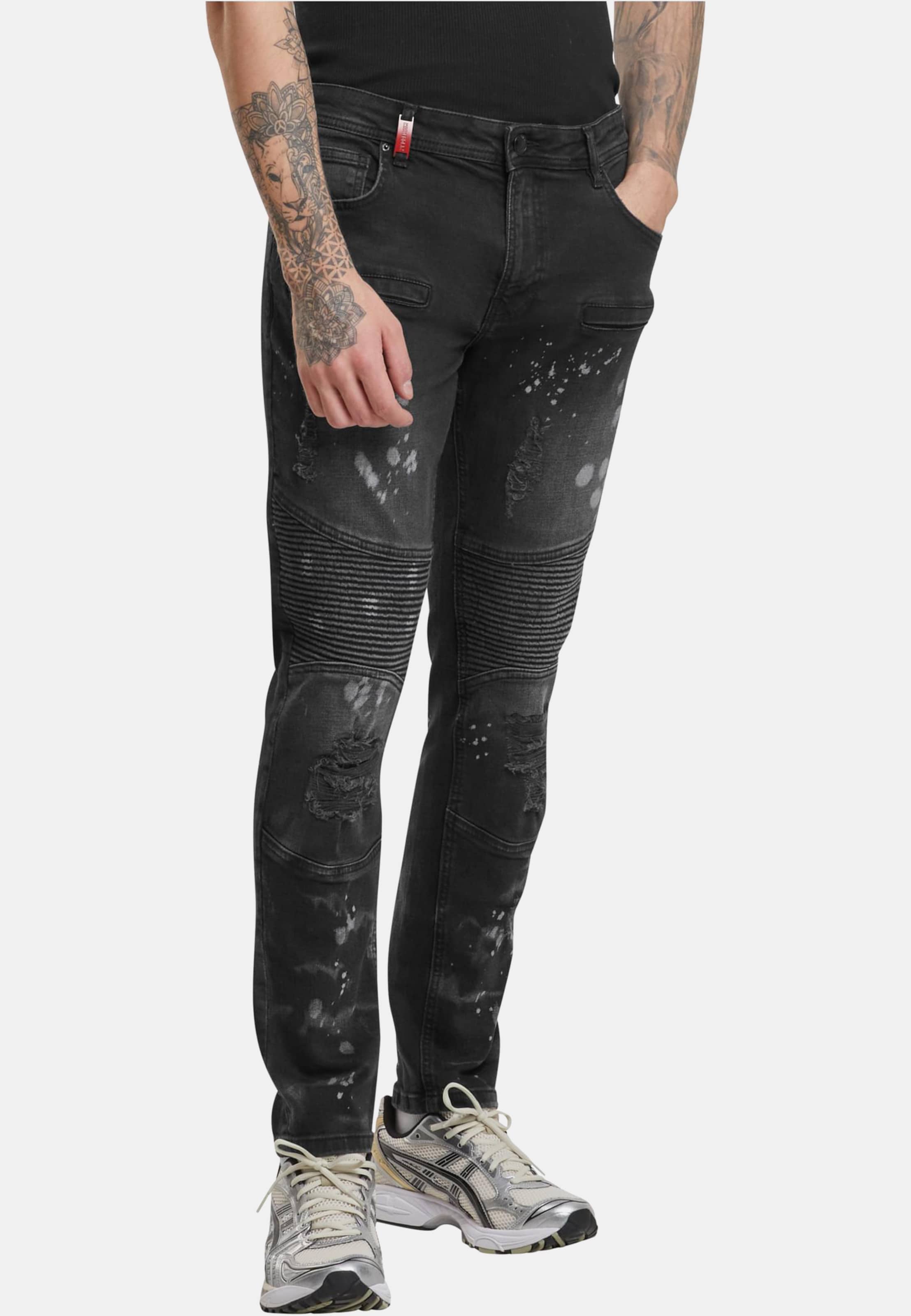 2Y Premium SANTI BIKER SLIM FIT JEANS