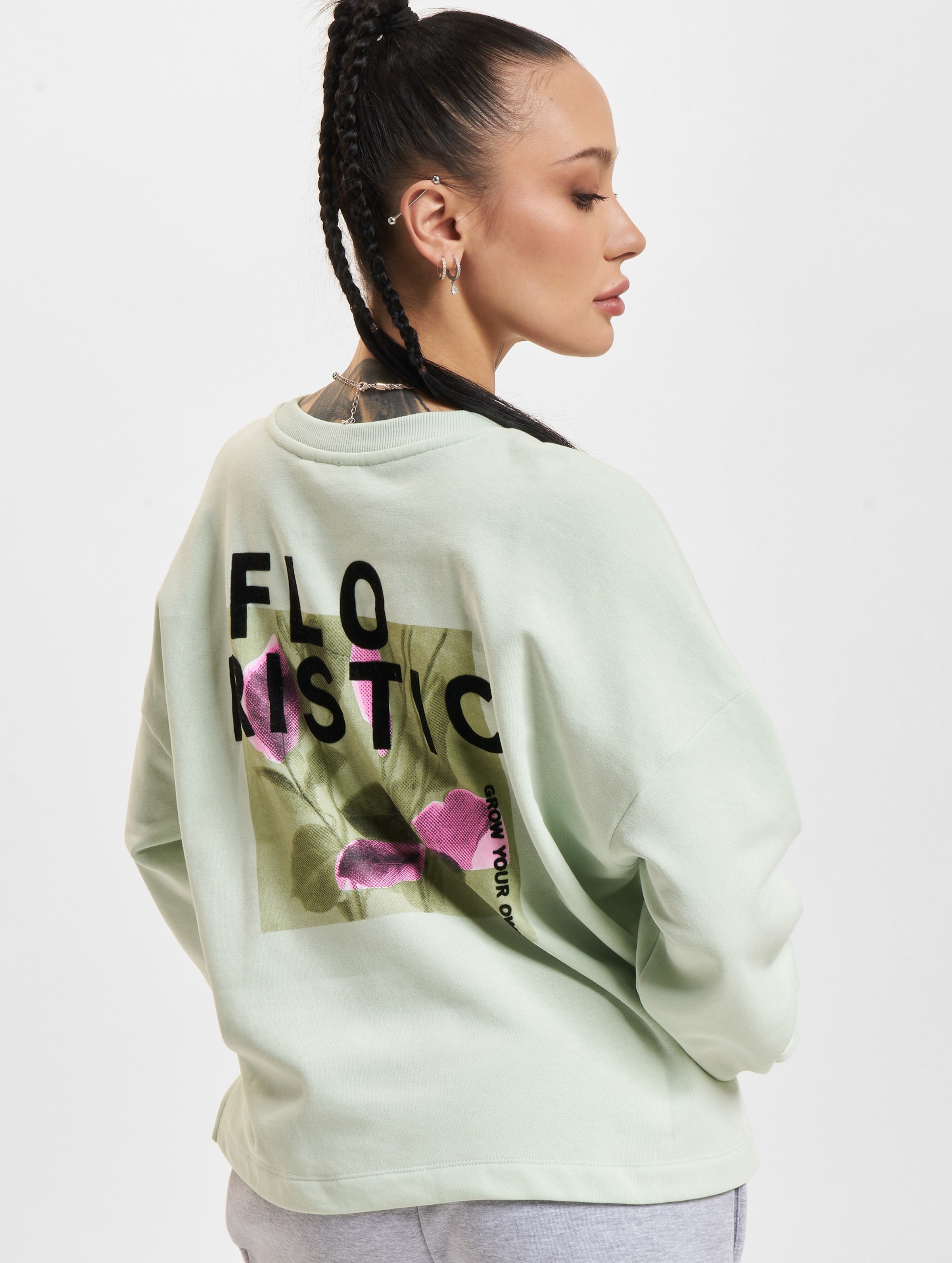 Only Pixas L/S Grow O-Neck Box Swt