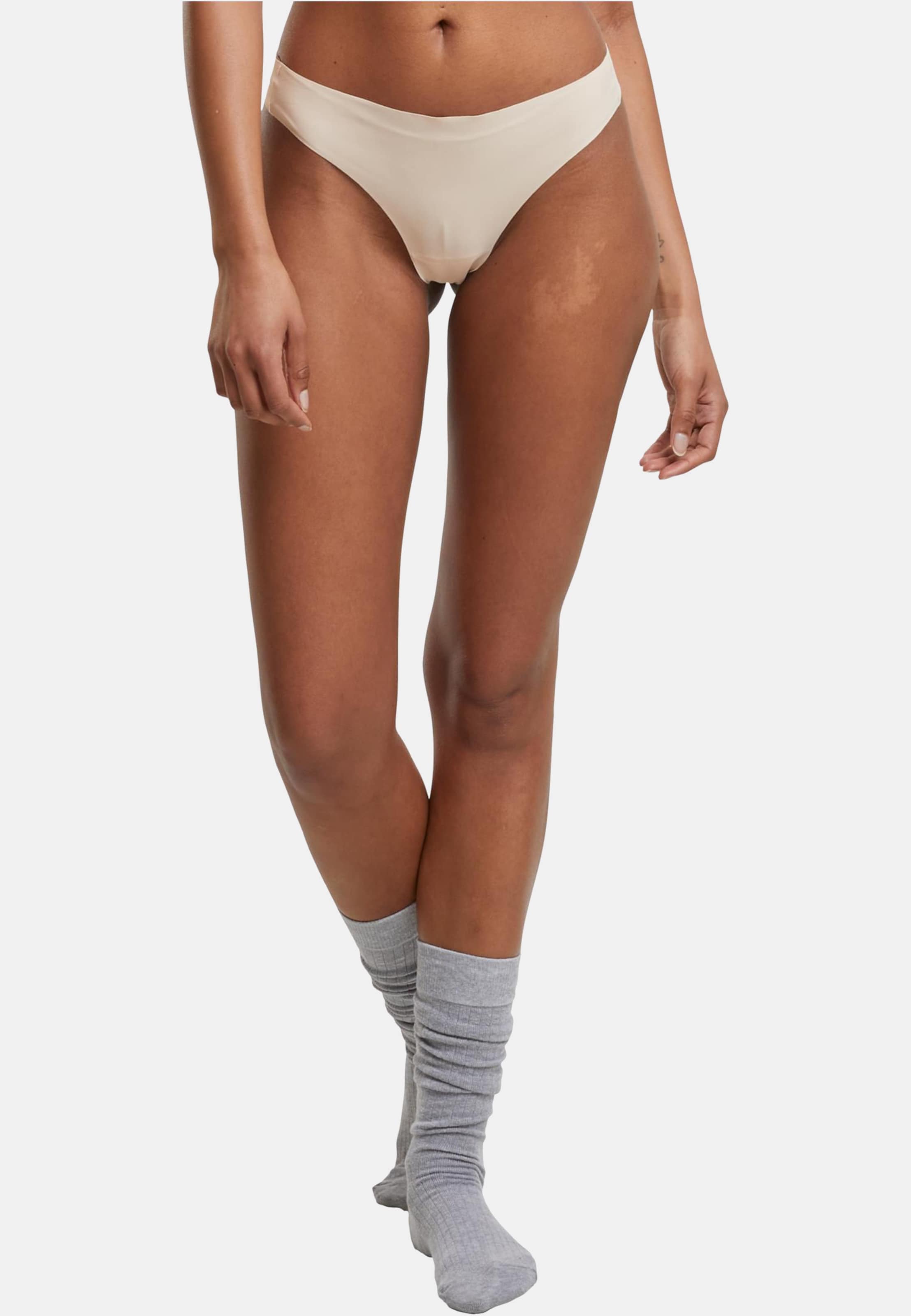 Urban Classics Ladies Lasercut Tanga 3-Pack