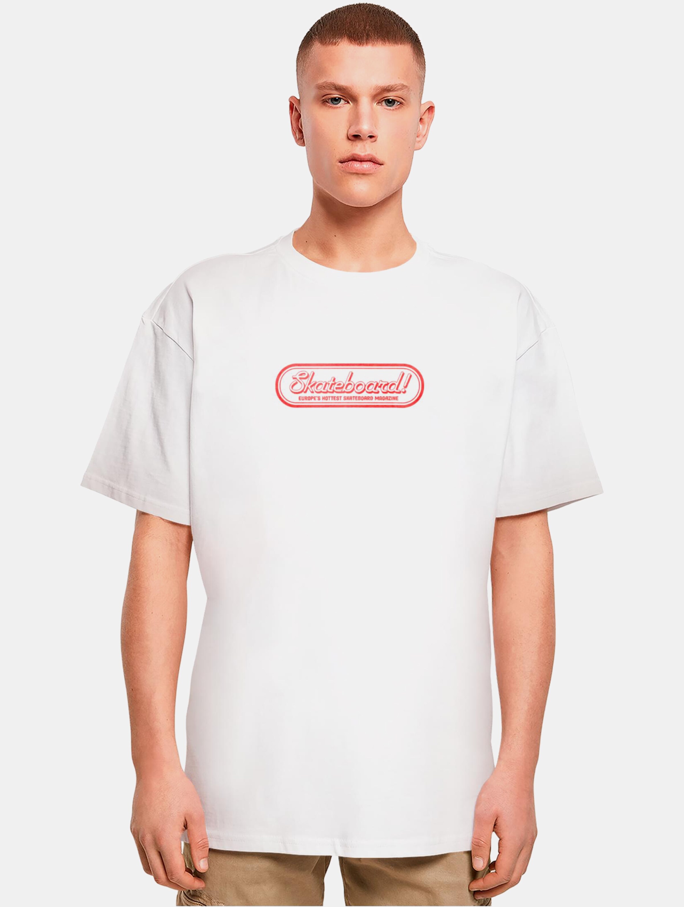Merchcode The Skateboard Magazin Logo Oversize Tee