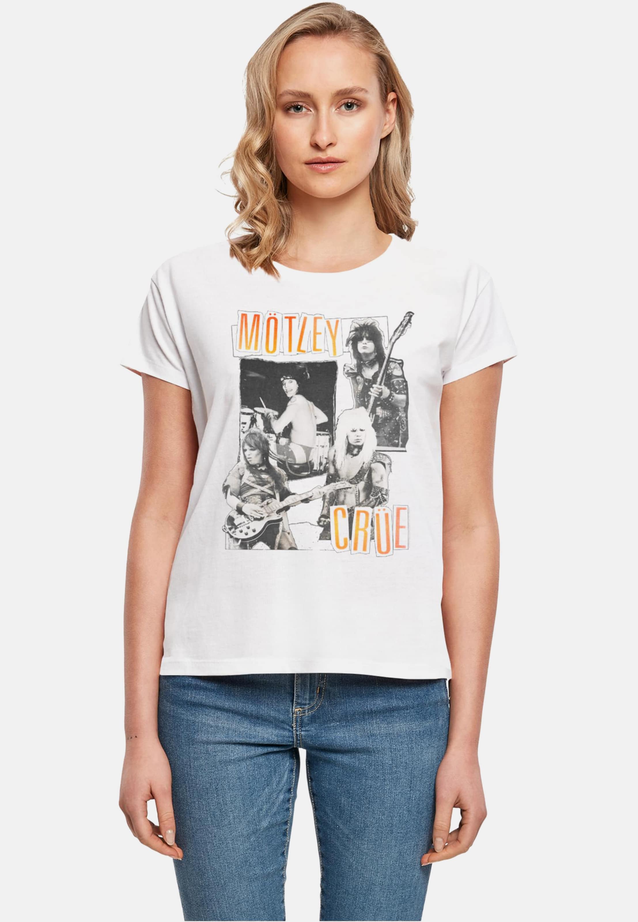 Merchcode Ladies Motley Crue - Vintage Punk Collage Box Tee