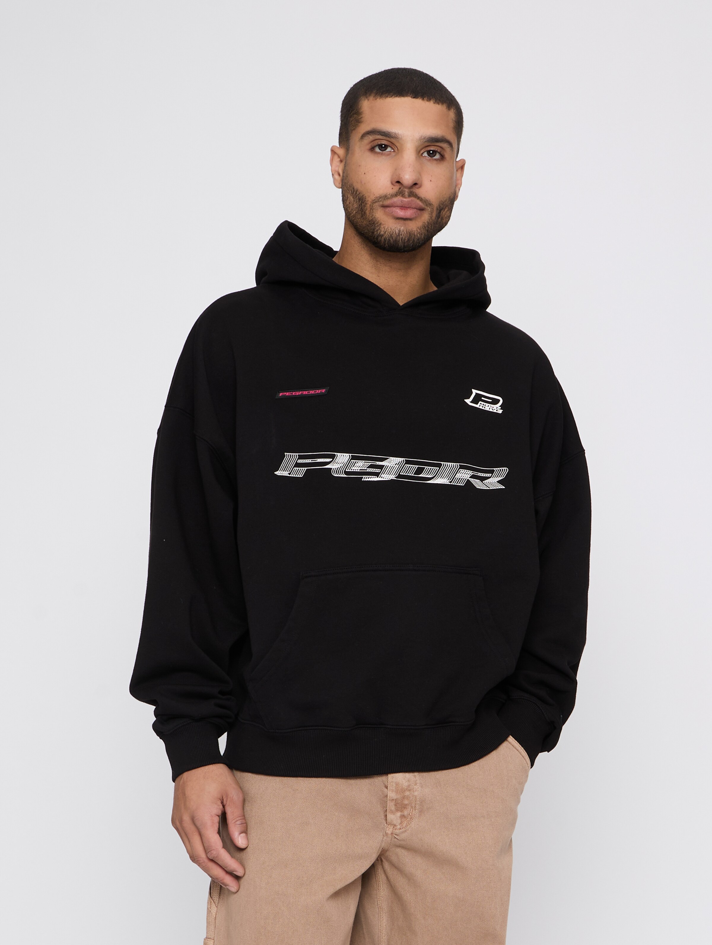 PEGADOR Iron Boxy Hoodie