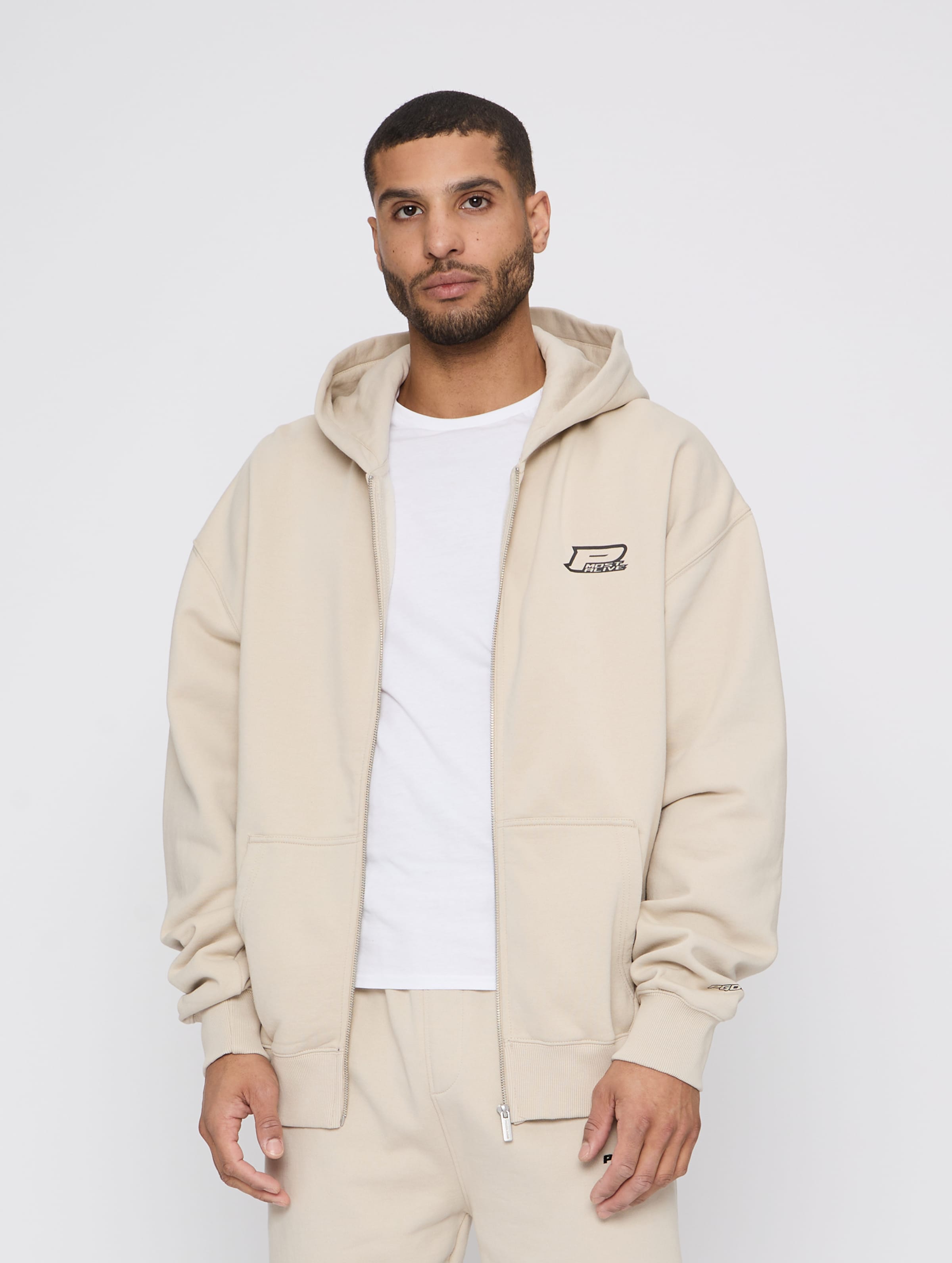 PEGADOR Fox Oversized Sweat Zip Hoodie
